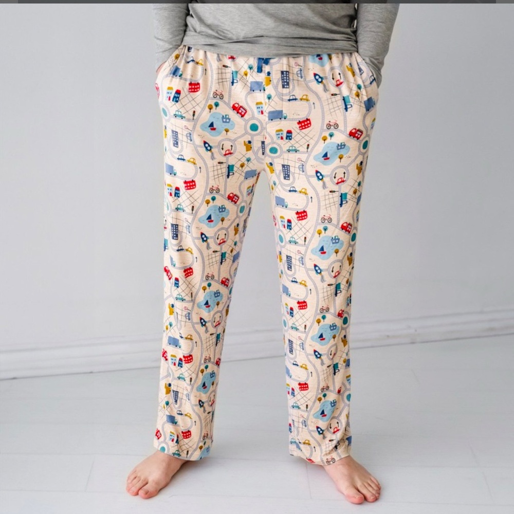 New in bag NWT mens little sleepies Road Trip lounge pajama pants XS extra small - Picture 1 of 4